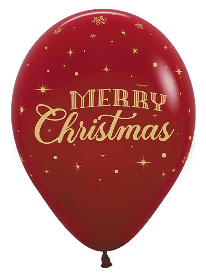 R12 - Merry Christmas Gold - Winter - 25 stuks