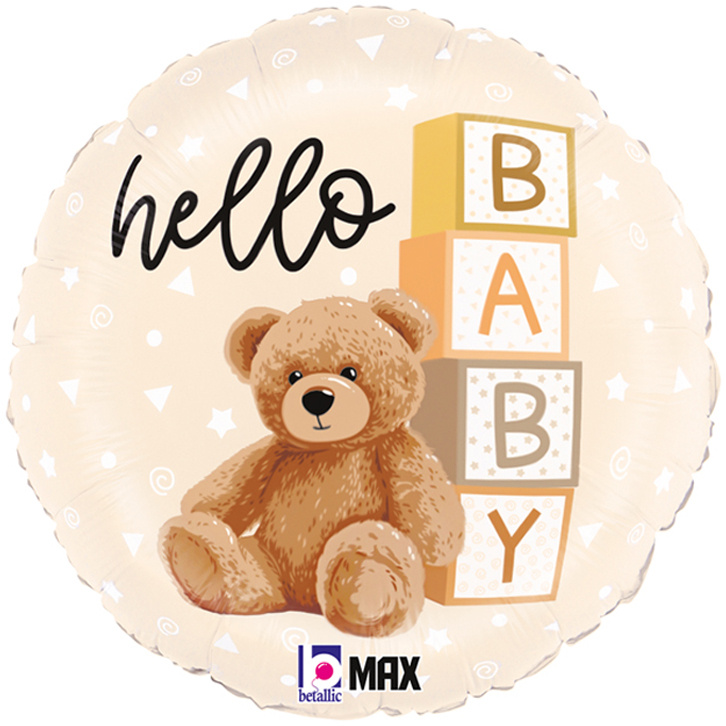 Hello Baby - Teddy Bear - 18 inch - Betallic