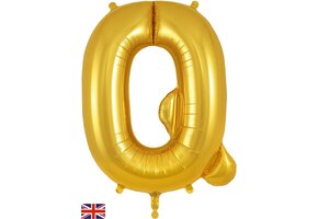 Letter Gold - Q - Oaktree 34 inch