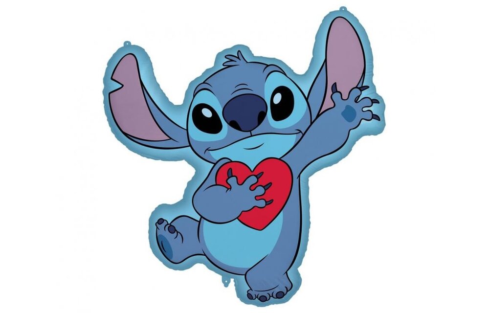 Stitch Disney - LOVE - 75 x 86 cm