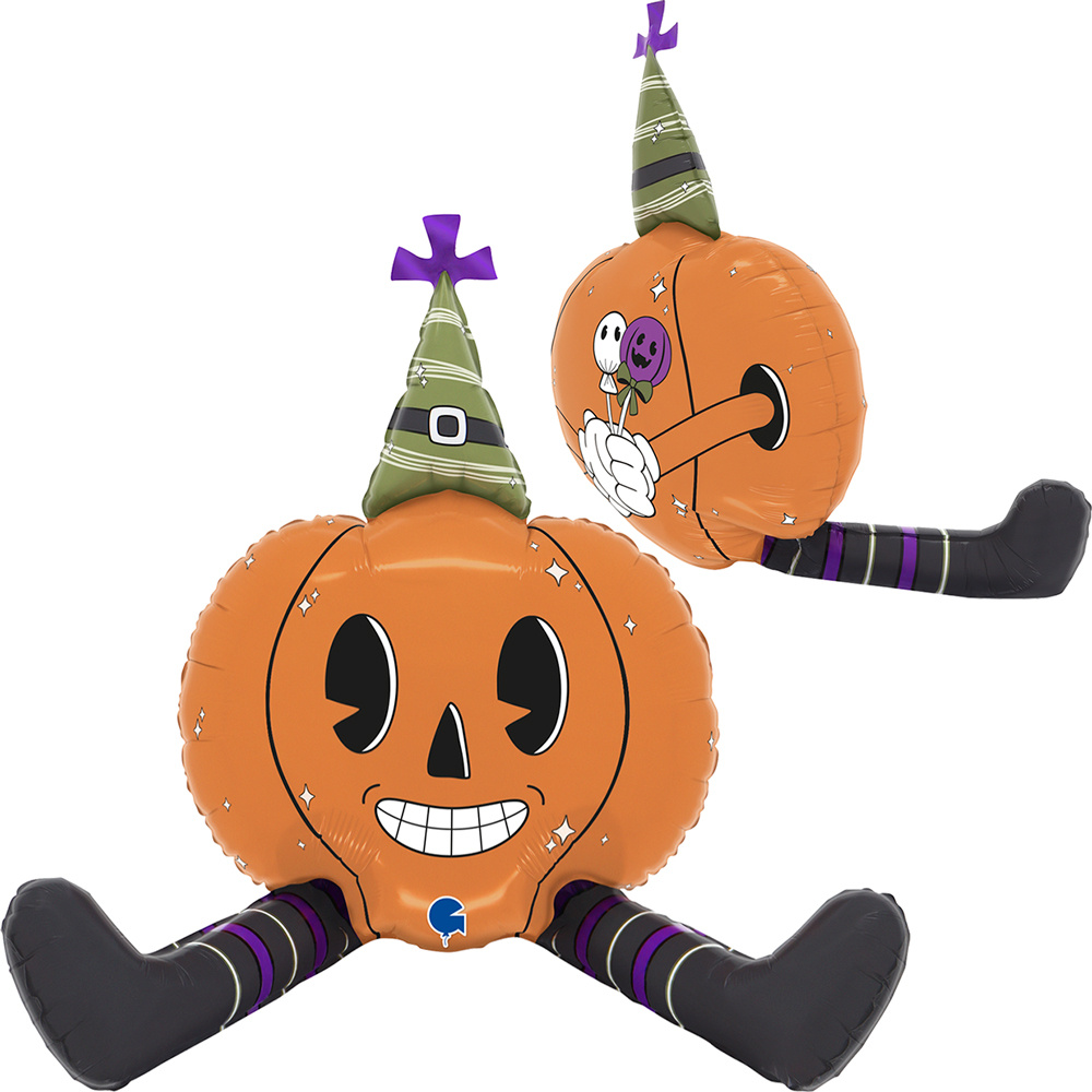 Sitting - Vintage Pumpkin - 21 inch - Grabo