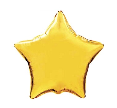 Star - Gold - 18 inch - Flex - 5 Stuks