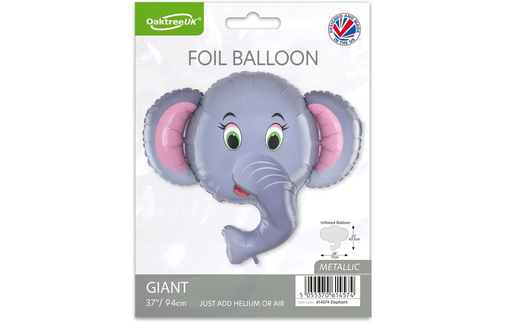 Elephant Head - 37 inch - Oaktree