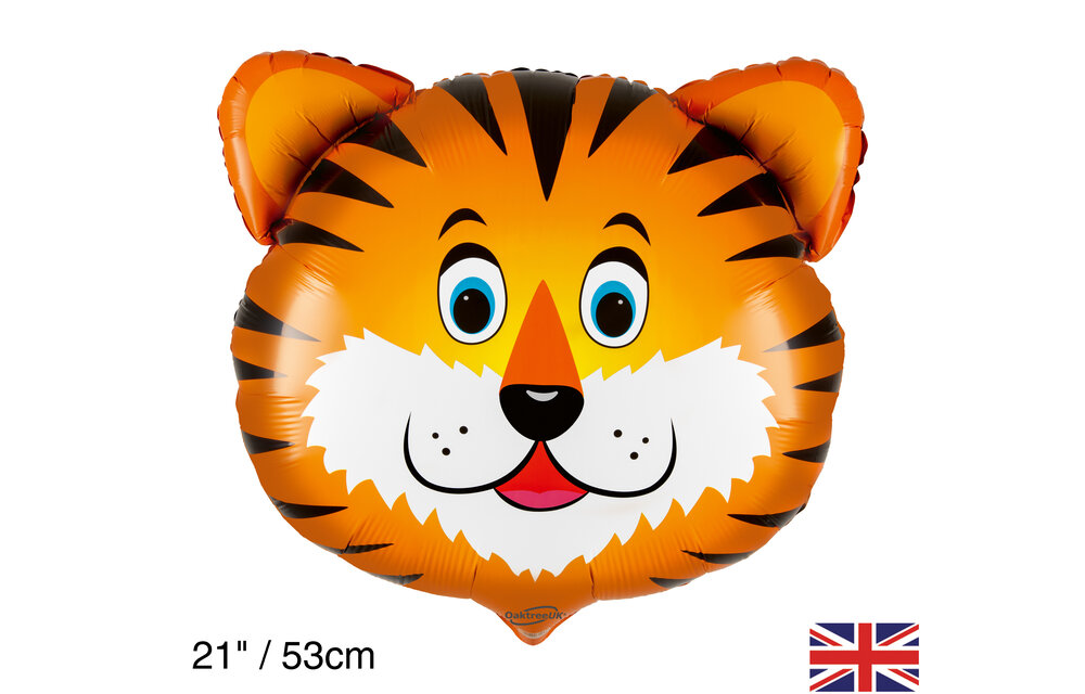 Tiger Head - 21 inch - Oaktree