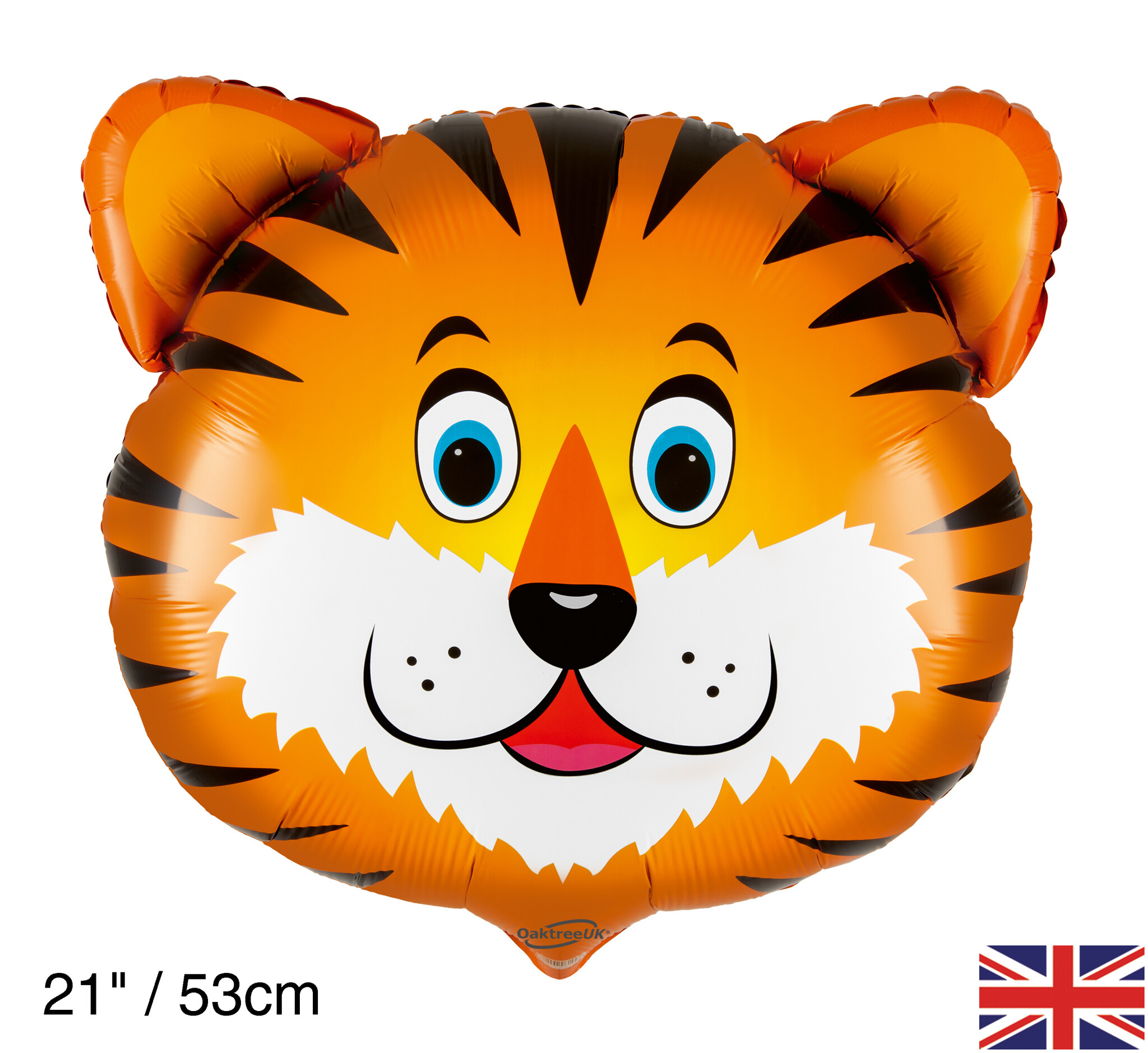 Tiger Head - 21 inch - Oaktree