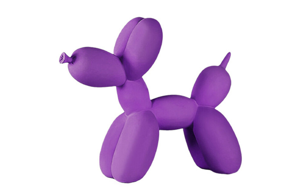 Balloon Dog Sculptuere - Small - Purple