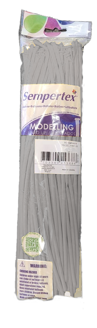 160 Sempertex - Nozzle Up - Grey 081 - 80 Stuks