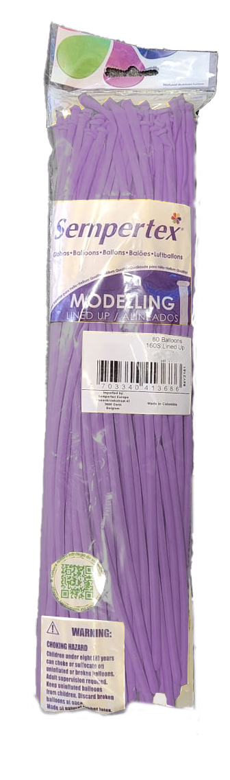 160 Sempertex - Nozzle Up - Lilac 050 - 80 pieces