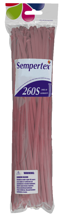 Sempertex - Nozzle Up - 260 - Reflex Pink 909 - 50 Stuks