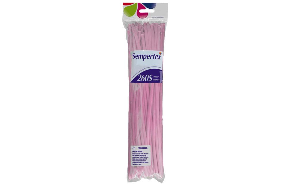 Nozzle Up - 260 - Sempertex -Pink 009 - 50 Stuks