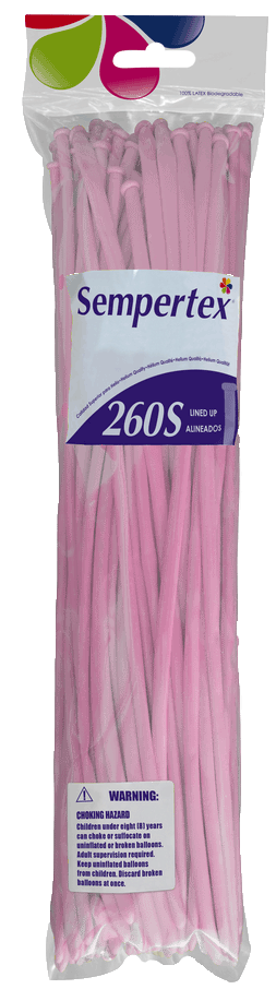 Nozzle Up - 260 - Sempertex -Pink 009 - 50 Stuks