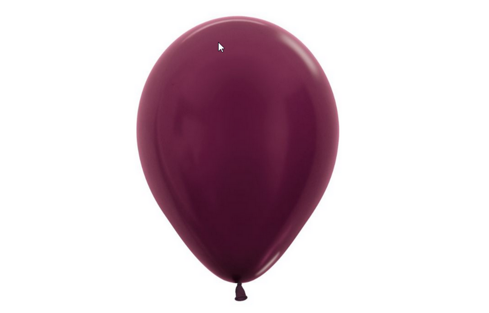 Sempertex 12 inch - R12 - RETAIL - Metallic Burgundy 518 - 12 stuks