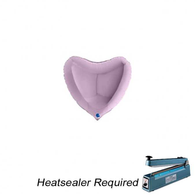 Heart - Lilac - 4 inch - Grabo - 10 stuks