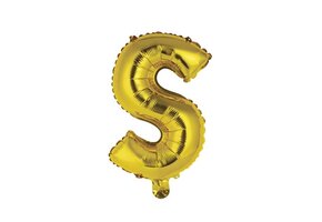 Letter Mini Gold - S - A34cm - zelfsluitend