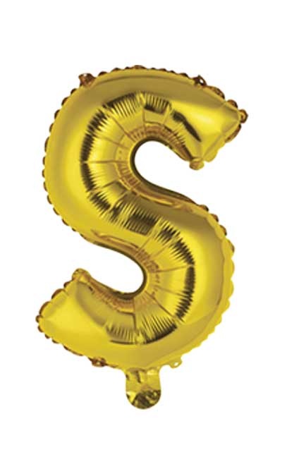 Letter Mini Gold - S - A34cm - zelfsluitend