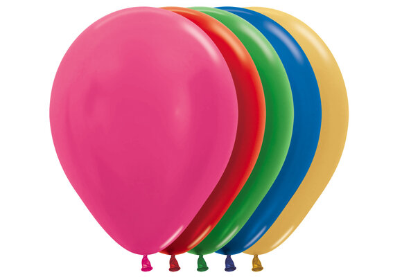 R12 - Metallic Assortiment 500 - 50 Stuks