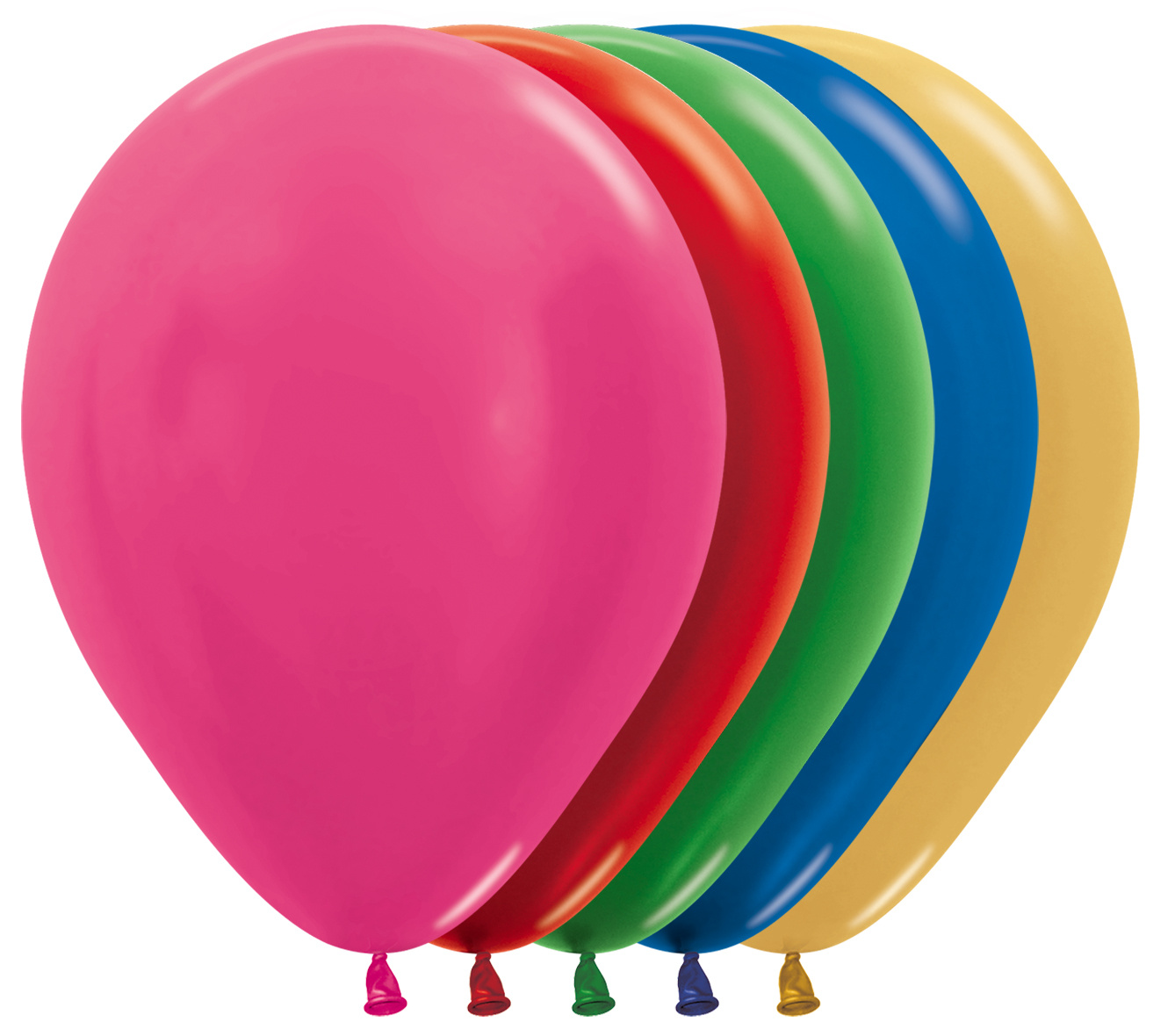 Sempertex 12 inch  MET - Assortiment 500 - 50 Stuks