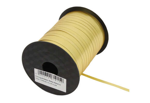 Krullint - Matte Metallic Gold - 5mm x 225m
