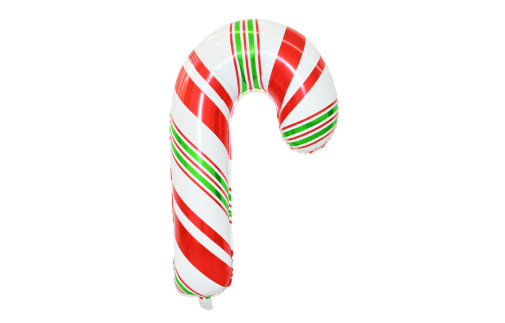 Candy Cane - White/Red/Green - 46 x 78 cm