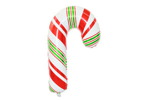 Candy Cane - White/Red/Green - 46 x 78 cm