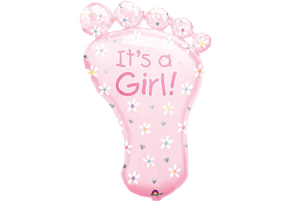 It's A Girl - Foot - 58cm x 82cm - Anagram