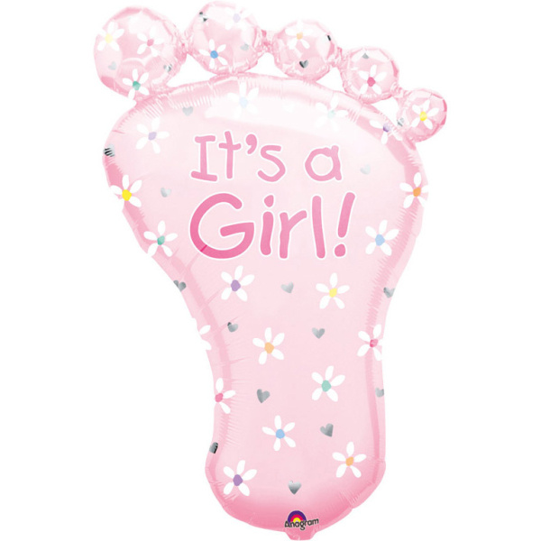 It's A Girl - Foot - 58cm x 82cm - Anagram