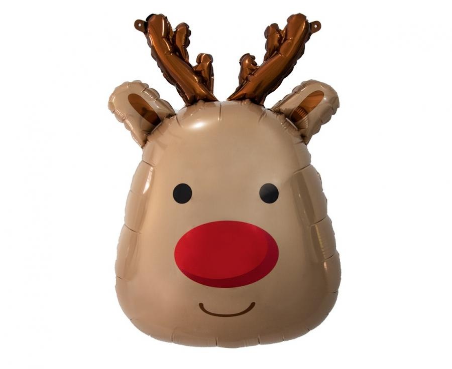 Rudolf the Rednose Reindeer (head) - 41cm x 61 cm