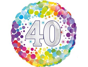 Colourful Confetti - 40 - Oaktree - 18 inch