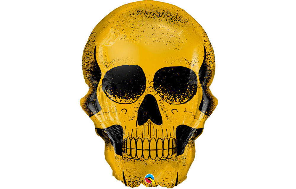 Golden Skull - 36 inch - Qualatex
