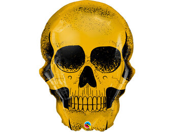 Golden Skull - 36 inch - Qualatex