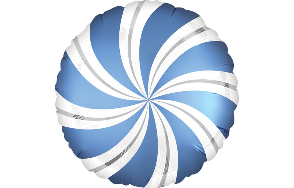 Candy Swirl - Satin Luxe Azure - 18 inch - Anagram