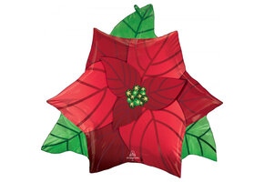 Kerstroos /Poinsetta - 26 x 24 inch - Anagram