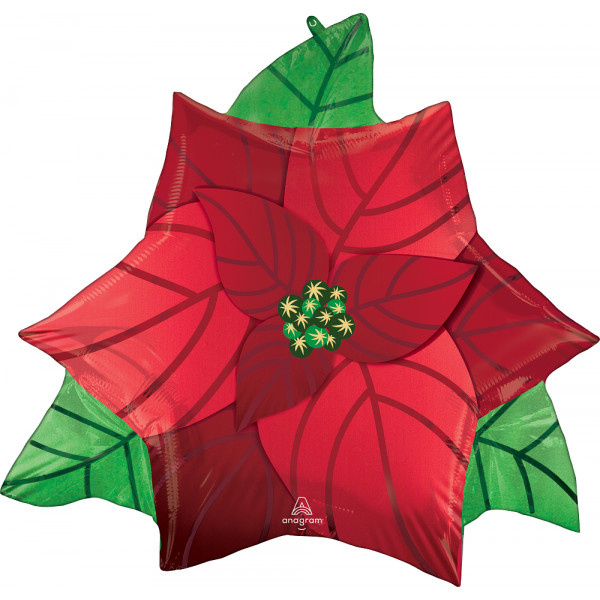 Kerstroos /Poinsetta - 26 x 24 inch - Anagram