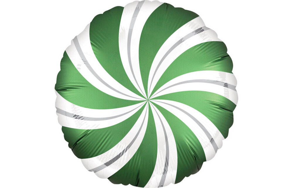 Candy Swirl - Satin Luxe Emerald Green - 18 inch - Anagram