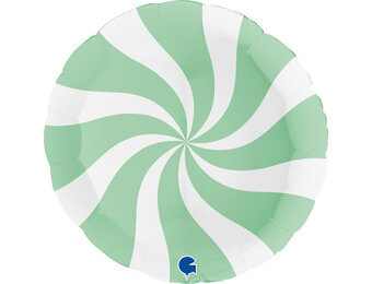 Candy Swirl - Matte Green - 36 inch - Grabo