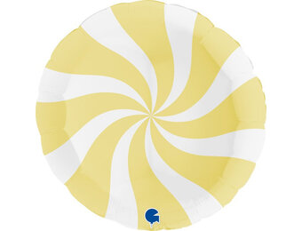 Candy Swirl - Matte Yellow - 36 inch - Grabo