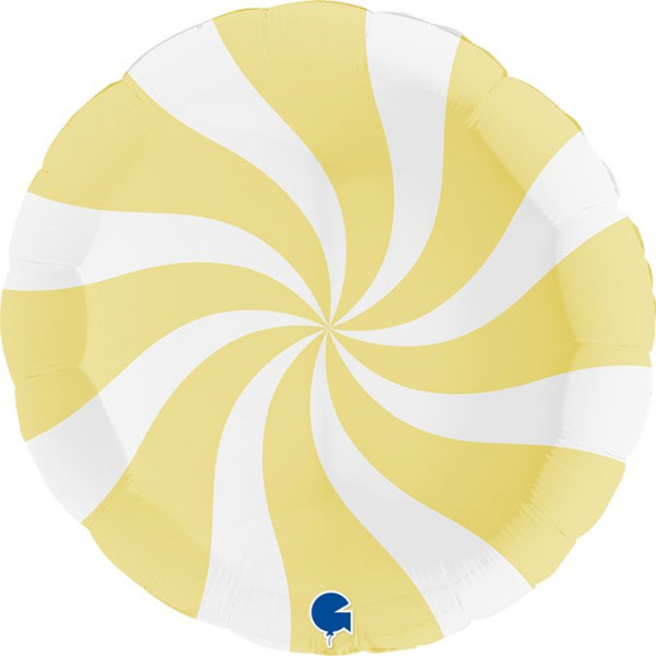 Candy Swirl - Matte Yellow - 36 inch - Grabo