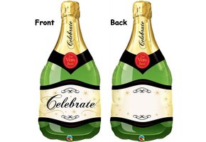 Champagne Bottle - 39 inch - Qualatex