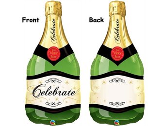 Champagne Bottle - 39 inch - Qualatex