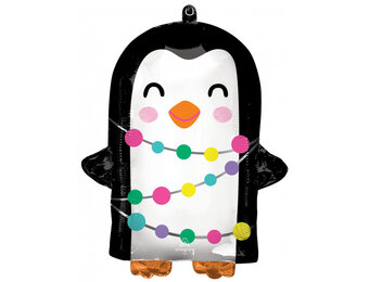 Penguin - Christmas lights - 14 x 17 inch - Anagram