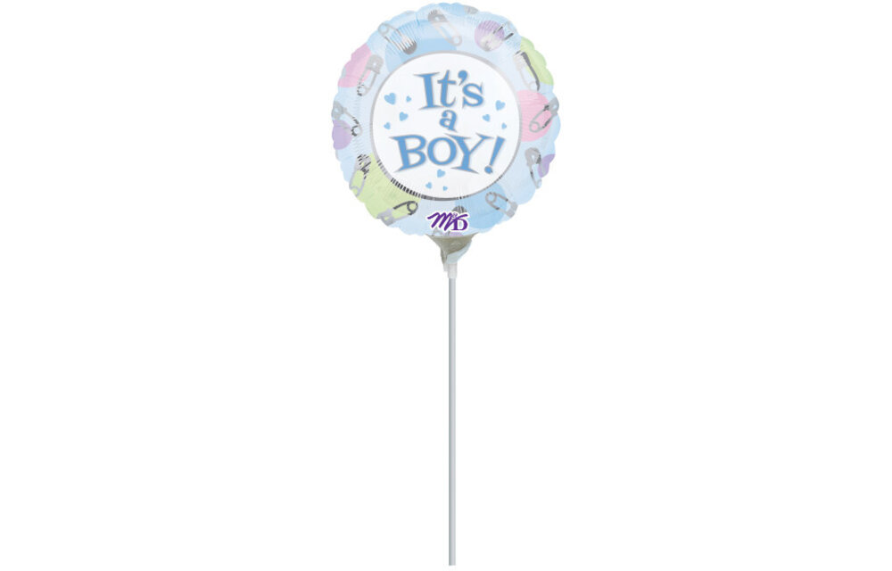 MICRO - It's A Boy - Dots & Pins - 9inch - Anagram - Airfilled