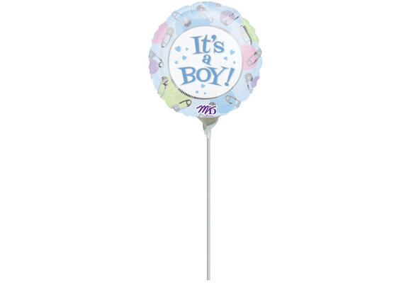 MICRO - It's A Boy - Dots & Pins - 9inch - Anagram - Airfilled