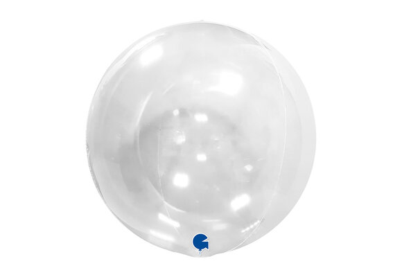 GLOBE - Transparant - 15 inch - zonder valve - Grabo