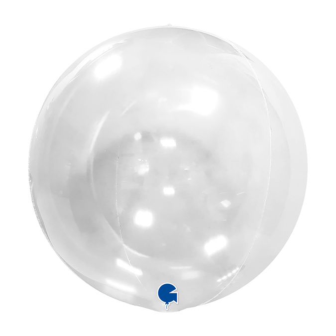 GLOBE - Transparant - 15 inch - zonder valve - Grabo