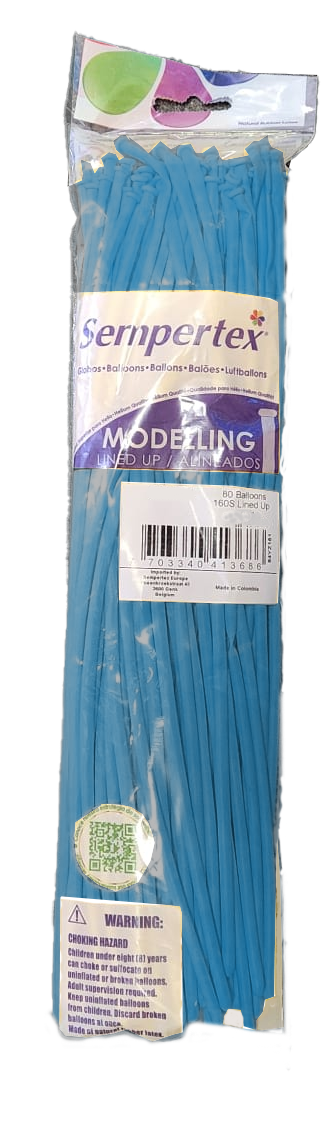 160 Sempertex - Nozzle Up - Blue 040 - 80 Stuks