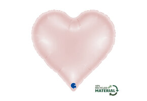 Sweetie Heart - Satin Pastel Pink - 18 inch - Grabo