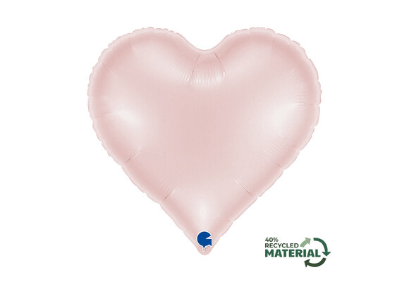 Sweetie Heart - Satin Pastel Pink - 18 inch - Grabo