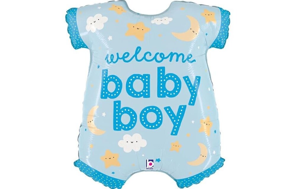 Onesie - Welcome Baby Boy - 26 inch - Grabo