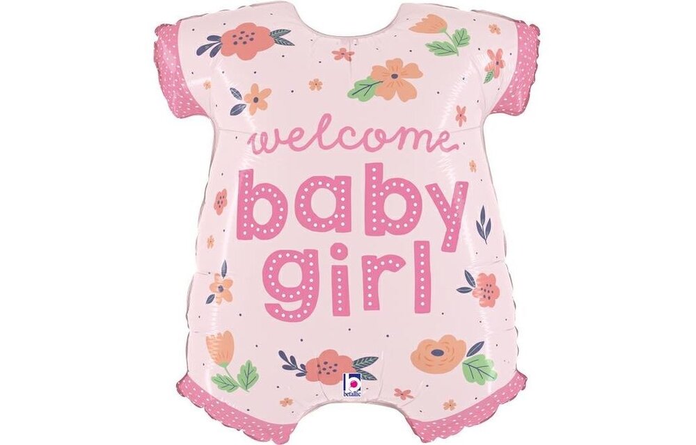 Onesie - Welcome Baby Girl - 26 inch - Grabo