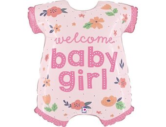 Onesie - Welcome Baby Girl - 26 inch - Grabo